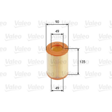 Valeo Luftfilter 585681
