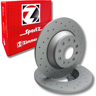 ZIMMERMANN SPORT COAT Z 600.3252.52 Bremsscheibe 300x12mm, 9/5, 5x112, voll, gelocht, beschichtet ZIMMERMANN SPORT COAT Z 600.3252.52 Bremsscheibe 300x12mm, 9/5, 5x112, voll, gelocht, beschichtet