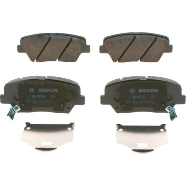 BOSCH Bremsbelagsatz, Scheibenbremse 0 986 494 981