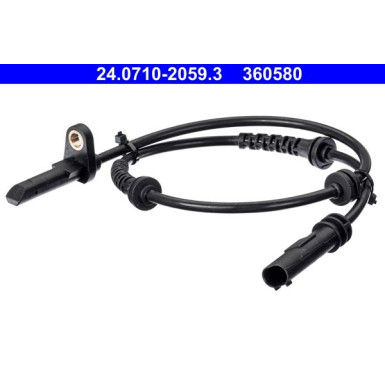 Sensor, Raddrehzahl 24.0710-2059.3