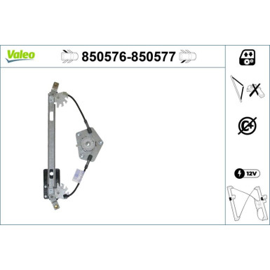 Valeo Fensterheber 850576