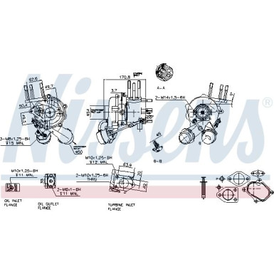 Nissens Turbolader 93042
