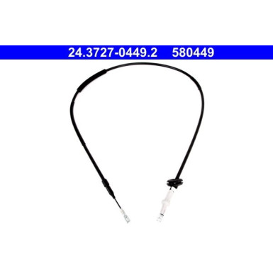 2 x ATE Seilzug, Feststellbremse 24.3727-0449.2 2 x ATE Seilzug, Feststellbremse 24.3727-0449.2