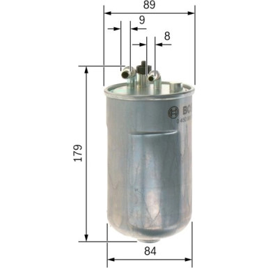 BOSCH Kraftstofffilter 0 450 906 503 BOSCH Kraftstofffilter 0 450 906 503