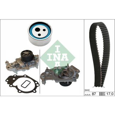 INA Wasserpumpe + Zahnriemensatz 530 0182 31