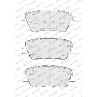 Ferodo Bremsbelagsatz, Scheibenbremse PREMIER ECO FRICTION FDB4391 Ferodo Bremsbelagsatz, Scheibenbremse PREMIER ECO FRICTION FDB4391