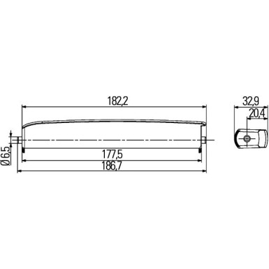 Hella Tagfahrleuchtensatz 2PT 980 850-801