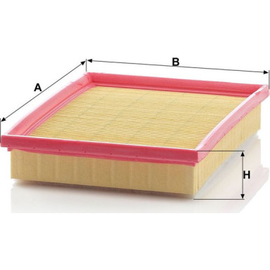 MANN-FILTER C 2256/2 Luftfilter MANN-FILTER C 2256/2 Luftfilter