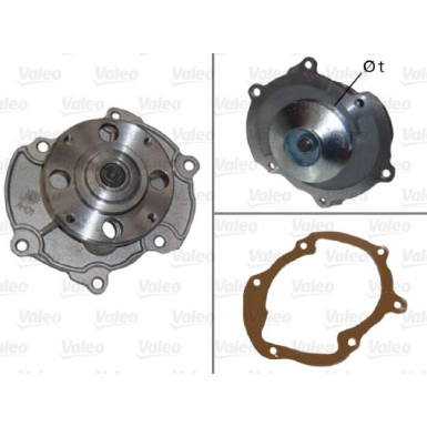 Valeo Wasserpumpe 506866