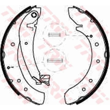 Bremsbackensatz GS8546 Bremsbackensatz GS8546