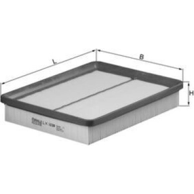 Knecht Luftfilter LX 1039