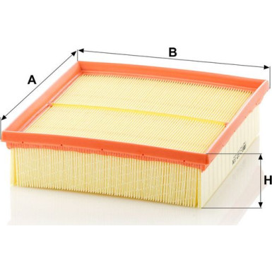 MANN-FILTER C 22 020 Luftfilter