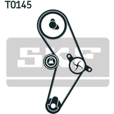 SKF Zahnriemensatz VKMA 02210