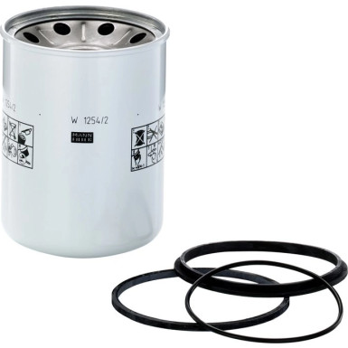 Mann-Filter Filter, Arbeitshydraulik W 1254/2 X