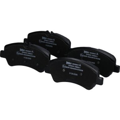 Valeo Bremsbelagsatz, Scheibenbremse EXPERT 302657A Valeo Bremsbelagsatz, Scheibenbremse EXPERT 302657A