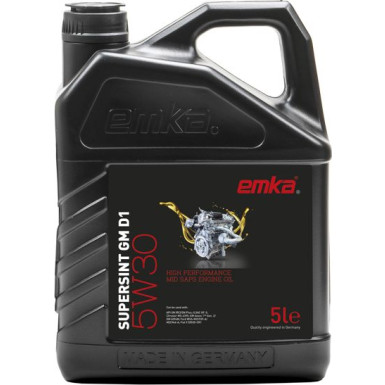EMKA Motoröl Supersint GM D1 5W-30, 5L Kan Supersint GM D1 5W30 0123550
