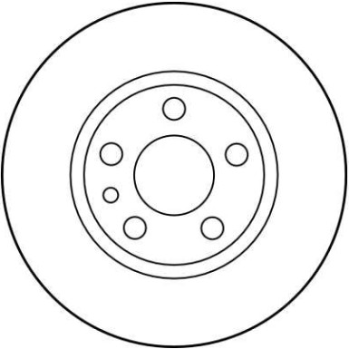 Bremsscheibe DF2754 Bremsscheibe DF2754