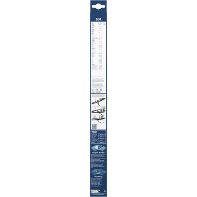 BOSCH 715 Scheibenwischer Twin 3 397 118 400 BOSCH 715 Scheibenwischer Twin 3 397 118 400