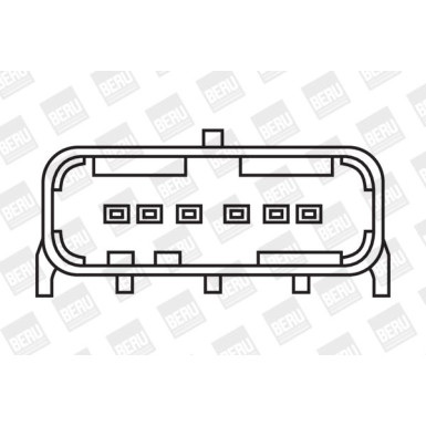 BorgWarner (BERU) Zündspule ZS352