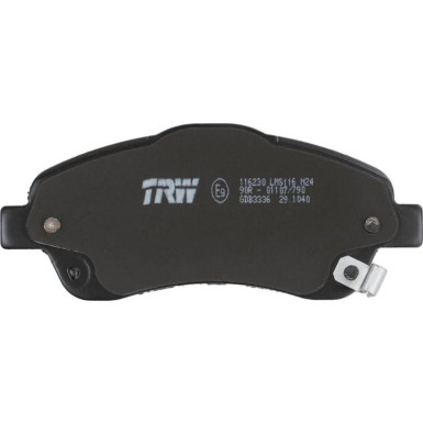 TRW Bremsbelagsatz, Scheibenbremse COTEC GDB3336