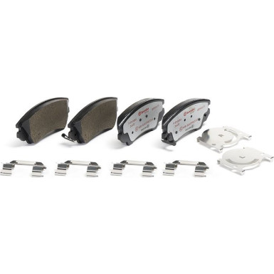 Brembo Bremsbelagsatz, Scheibenbremse XTRA LINE P 59 055X Brembo Bremsbelagsatz, Scheibenbremse XTRA LINE P 59 055X