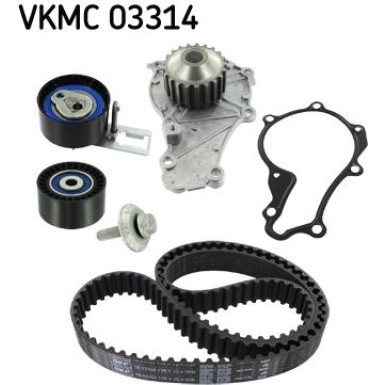 SKF Wasserpumpe + Zahnriemensatz VKMC 03314