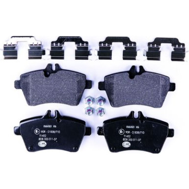 Hella Bremsbelagsatz, Scheibenbremse 8DB 355 011-371 Hella Bremsbelagsatz, Scheibenbremse 8DB 355 011-371