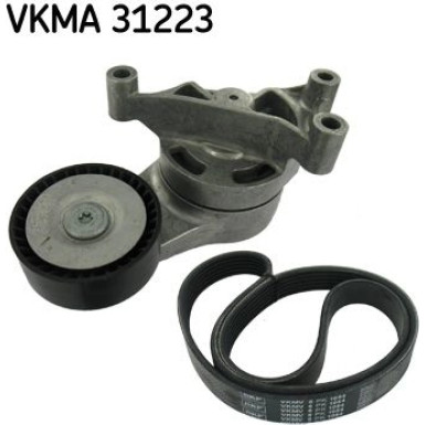 SKF Keilrippenriemensatz VKMA 31223