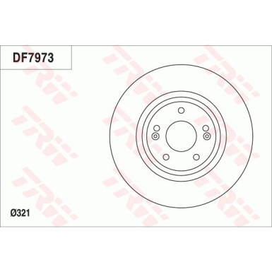 Bremsscheibe DF7973 Bremsscheibe DF7973
