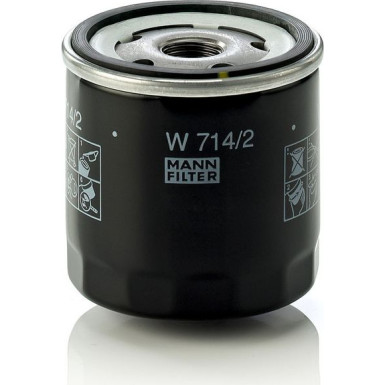 Mann-Filter Ölfilter W 714/2 Mann-Filter Ölfilter W 714/2