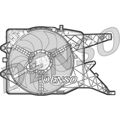 Denso Lüfter, Motorkühlung DER20011