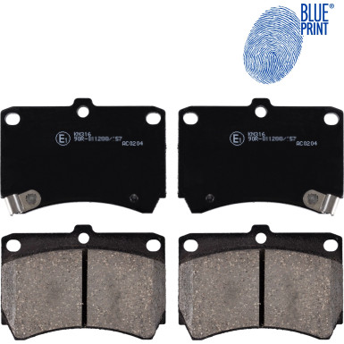 Blue Print Bremsbelagsatz, Scheibenbremse ADM54249 Blue Print Bremsbelagsatz, Scheibenbremse ADM54249