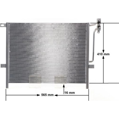 Mahle Kondensator, Klimaanlage BEHR AC 502 001S Mahle Kondensator, Klimaanlage BEHR AC 502 001S