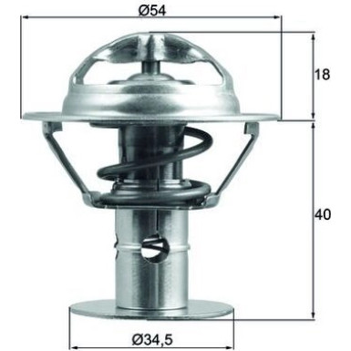 Thermostat, Kühlmittel TX 180 86D Thermostat, Kühlmittel TX 180 86D