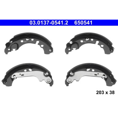 Bremsbackensatz 03.0137-0541.2 Bremsbackensatz 03.0137-0541.2