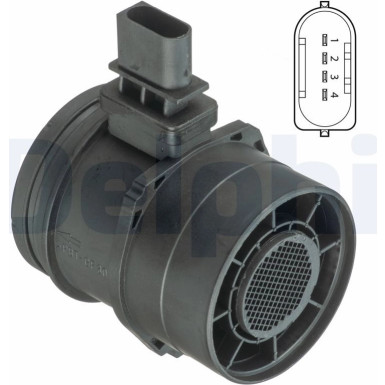 Delphi Luftmassenmesser AF10396-12B1