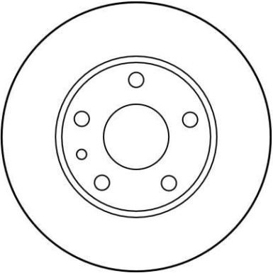 Bremsscheibe DF2763 Bremsscheibe DF2763