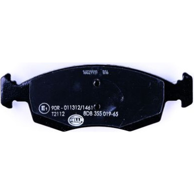 Hella Pagid Bremsbelagsatz, Scheibenbremse 8DB 355 019-651 Hella Pagid Bremsbelagsatz, Scheibenbremse 8DB 355 019-651