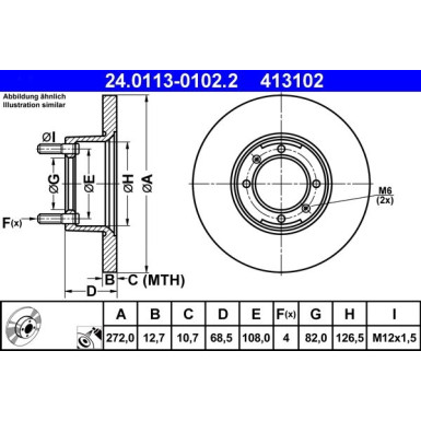 Bremsscheibe 24.0113-0102.2