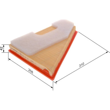 Luftfilter F 026 400 657 Luftfilter F 026 400 657