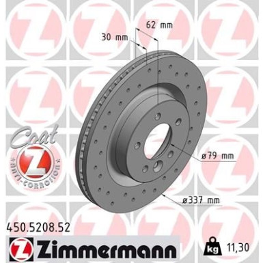 Bremsscheibe 450.5208.52 Bremsscheibe 450.5208.52