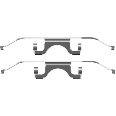 Zubehörsatz, Bremssattel 8DZ 355 201-551 Zubehörsatz, Bremssattel 8DZ 355 201-551