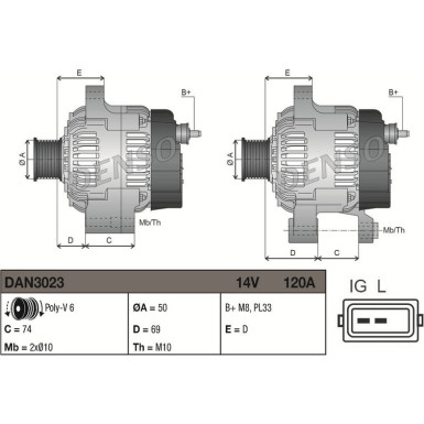 Generator DAN3023 Generator DAN3023