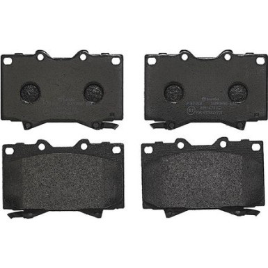 Brembo Bremsbelagsatz, Scheibenbremse PRIME LINE P 83 048 Brembo Bremsbelagsatz, Scheibenbremse PRIME LINE P 83 048
