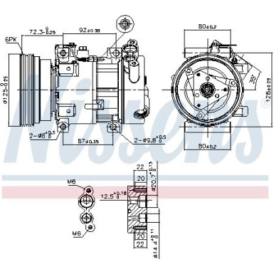 Kompressor, Klimaanlage 89148 Kompressor, Klimaanlage 89148
