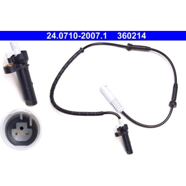 Sensor, Raddrehzahl 24.0710-2007.1 Sensor, Raddrehzahl 24.0710-2007.1