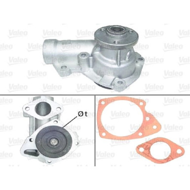 Valeo Wasserpumpe 506383 Valeo Wasserpumpe 506383