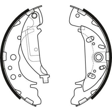 TRW Bremsbackensatz GS8441