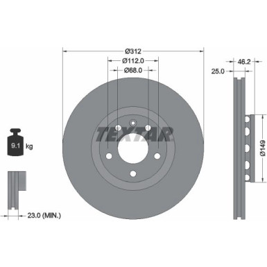 Bremsscheibe 92106105
