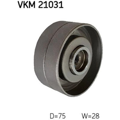 SKF Umlenk-/Führungsrolle, Zahnriemen VKM 21031